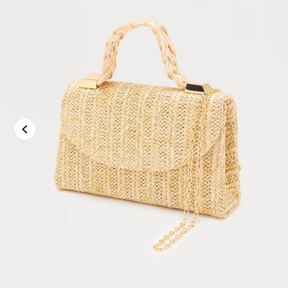 NWT Fashion Nova Sandy Bum Crossbody Handbag - Natural - Picture 3 of 3